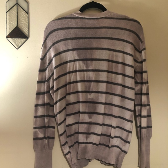 Burning Torch hand dyed cardigan - Picture 2 of 3